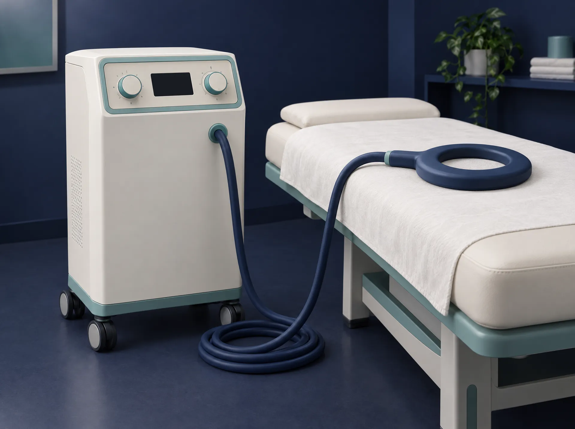 Illustration of a papimi ion-induction therapy device
