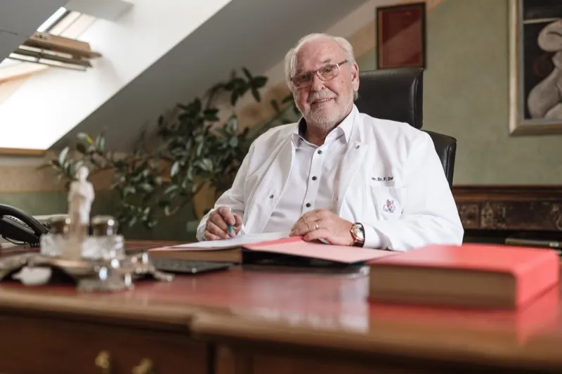 Dr. Friedrich Douwes M.D., founder of St. George Hospital Germany (1945–2022)