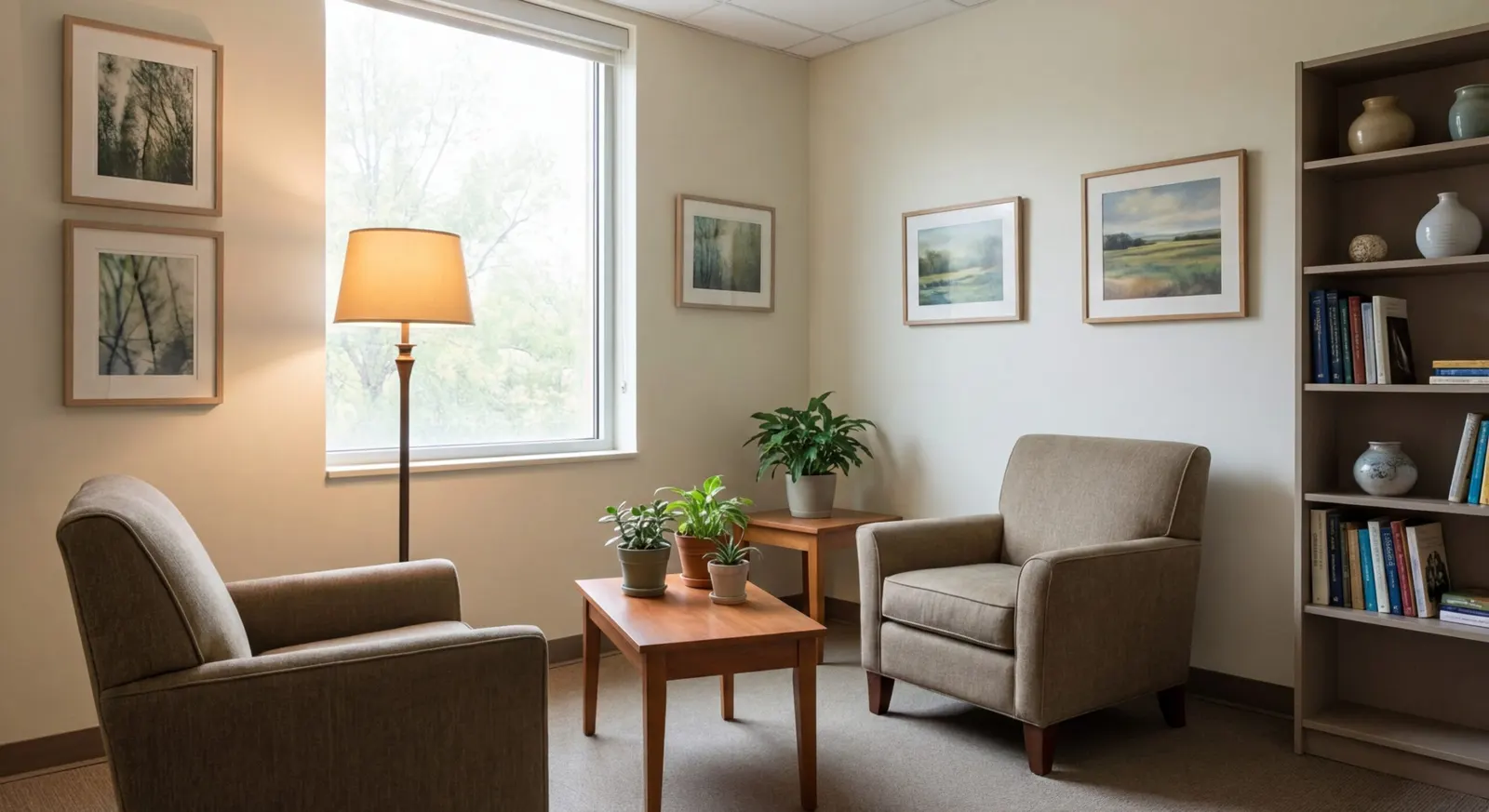 Psychotherapy session at St. George Hospital Germany